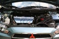 Mitsubishi Mivec Lancer engine bay