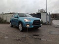 Mitsubishi outlander sport in perfect stand Royalty Free Stock Photo