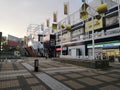 Mitsui outlet park with modern architecture in Osaka, Japan