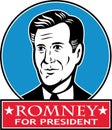 Mitt Romney For American President Royalty Free Stock Photo