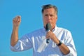 Mitt Romney campaigning Royalty Free Stock Photo