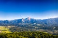 Mittagskogel mountain in KÃÂ¤rnten, Carinthia Royalty Free Stock Photo