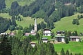 Mittelberg,Kleinwalsertal,Vorarlberg,Austria Royalty Free Stock Photo