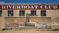 Mittie Stephens mural on the outside wall of Auntie Skinners Riverboat Club in Jefferson, Texas.