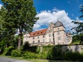 Mitwitz Water castle in Thuringia east Germany Royalty Free Stock Photo