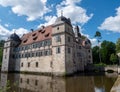 Mitwitz Water castle in Thuringia Germany Royalty Free Stock Photo