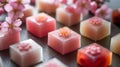 Couture Confections: Delicately Shaped Wagashi in Miu Miu Style