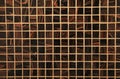 Mix brown shiny glass mosaic