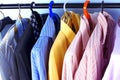 Mix color Shirt and Tie Royalty Free Stock Photo