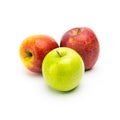 Different apple varieties