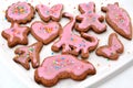 Mix of different children cookies