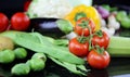 Mix of healthy Organic Vegetable Composition Royalty Free Stock Photo