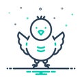 Mix icon for Chick, poult and newborn