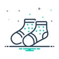 Mix icon for Socks, hosiery and nudes