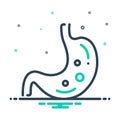 Mix icon for Stomach, gastric and abdomen