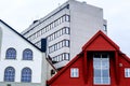 Mix Of Inner City Modern And Traditional Architecture In Downtown Stavanger