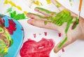 mix and mess, its art time Royalty Free Stock Photo