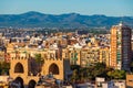 View on the roofs of valencia