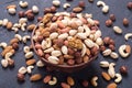 Mix of nuts Royalty Free Stock Photo