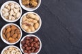 Mix of nuts Royalty Free Stock Photo