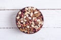 Mix of nuts Royalty Free Stock Photo