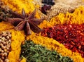 Mix spice background Royalty Free Stock Photo