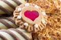 Mix of sweet cookies Royalty Free Stock Photo