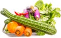 Mix Tropical Vegetables Isolated IX