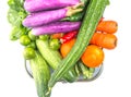 Mix Tropical Vegetables Isolated VI