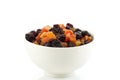 Mix variety of dried fruit Royalty Free Stock Photo