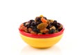 Mix variety of dried fruit Royalty Free Stock Photo