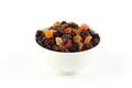 Mix variety of dried fruit Royalty Free Stock Photo