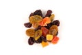 Mix variety of dried fruit Royalty Free Stock Photo