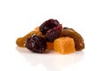 Mix variety of dried fruit Royalty Free Stock Photo