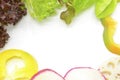 Mix vegetable background Royalty Free Stock Photo