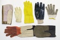 Assorted working protective gloves for labor and cleaning