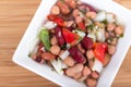 Mixed beans salad Royalty Free Stock Photo