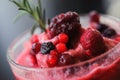 Mixed Berries Smoothie , drink menu Royalty Free Stock Photo