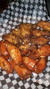 Mixed chicken wings