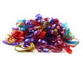 Mixed color elastic bands