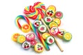 Mixed colorful candy. Royalty Free Stock Photo