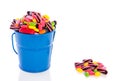 Mixed colorful candy sweets Royalty Free Stock Photo