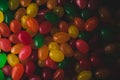 mixed colors jelly beans Royalty Free Stock Photo