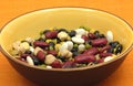 Mixed and colourful legumes