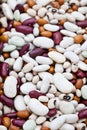 Mixed dried beans Royalty Free Stock Photo
