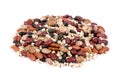 Mixed dried beans Royalty Free Stock Photo