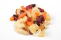 Mixed Dried Fruit and Nuts Royalty Free Stock Photo