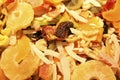 Mixed Dried fruits Royalty Free Stock Photo