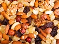 Mixed dried nuts and fruit