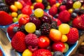 Mixed fruit berries